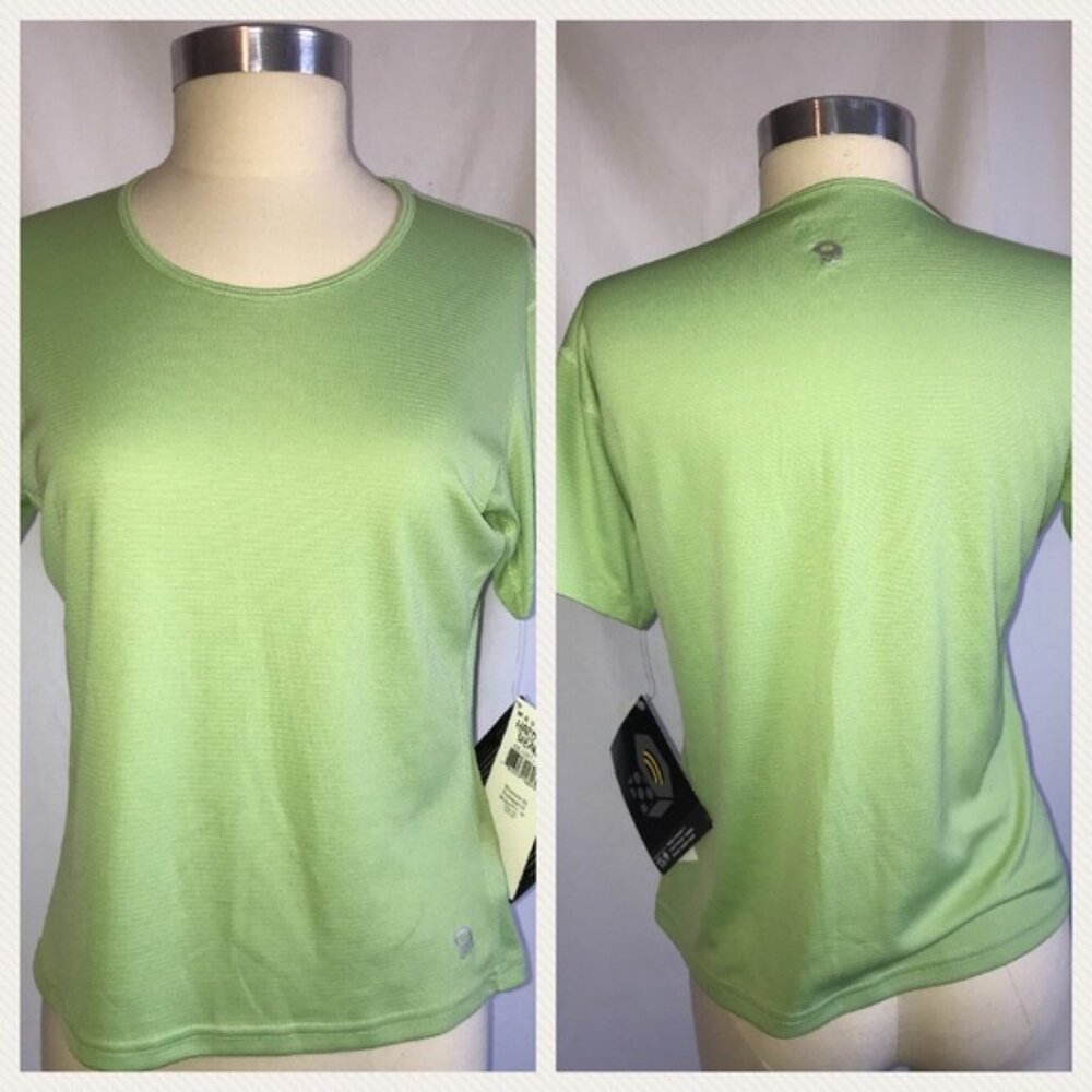 Mountain Hard Wear lime green sports top